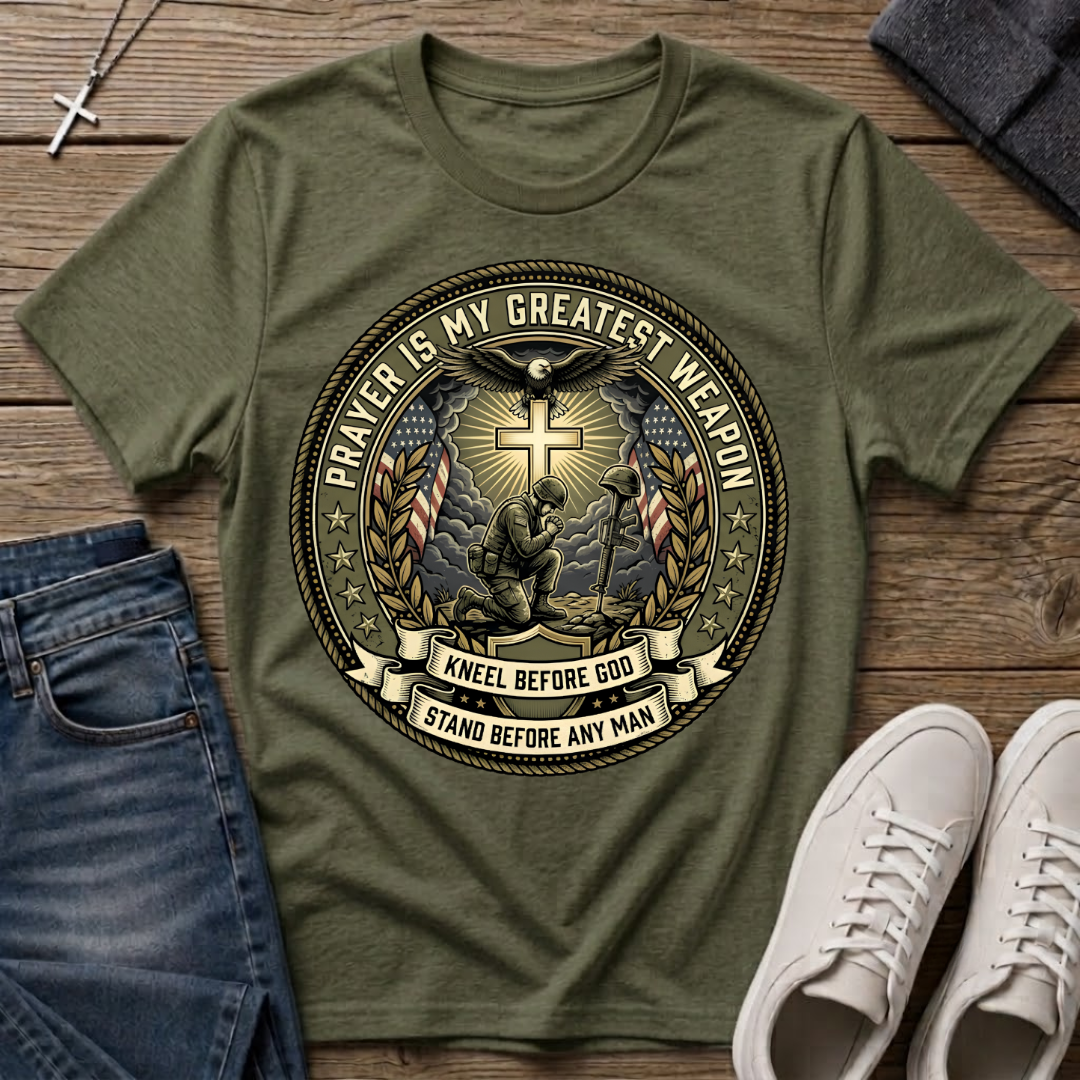 Prayer Is My Greatest Weapon T‑Shirt