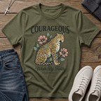 Courageous Walk By Faith 2 Corinthians 5:7 T-Shirt