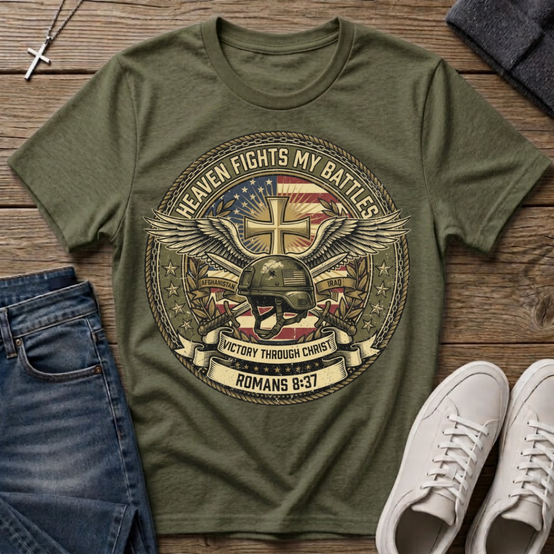 Heaven Fights My Battles T-Shirt