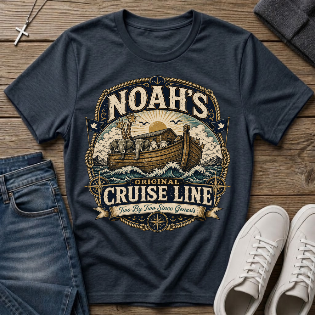 Noah's Original Cruise Line Christian T-Shirt