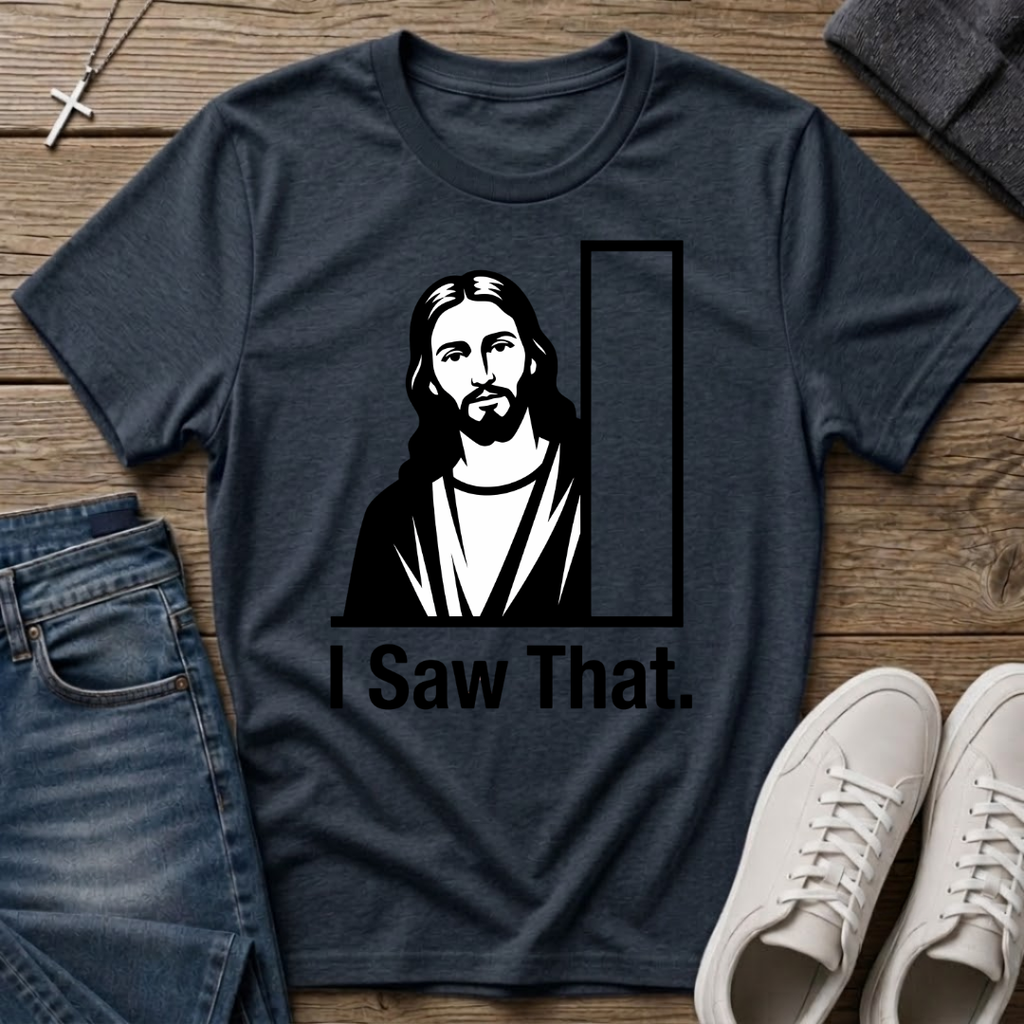 I Saw That Jesus Christian T-Shirt