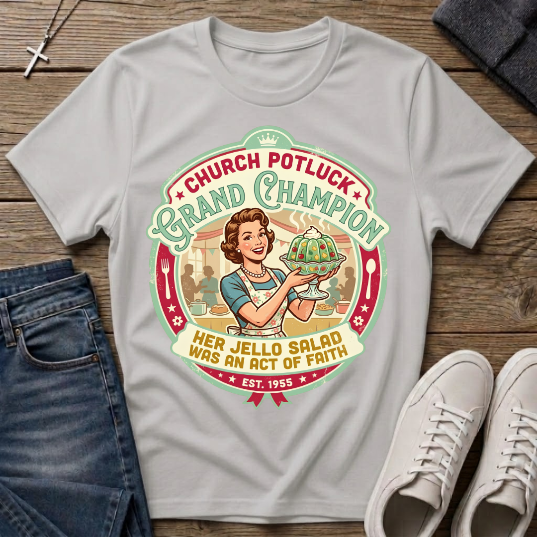 Church Potluck Grand Champion T-Shirt