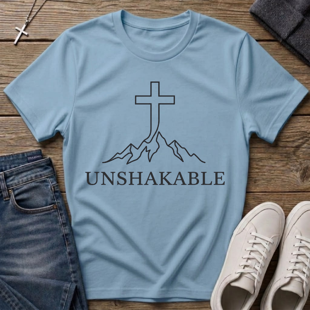 Unshakable Christian Cross T-Shirt