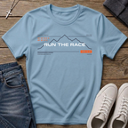 Run the Race Hebrews 12:1 Christian T-Shirt