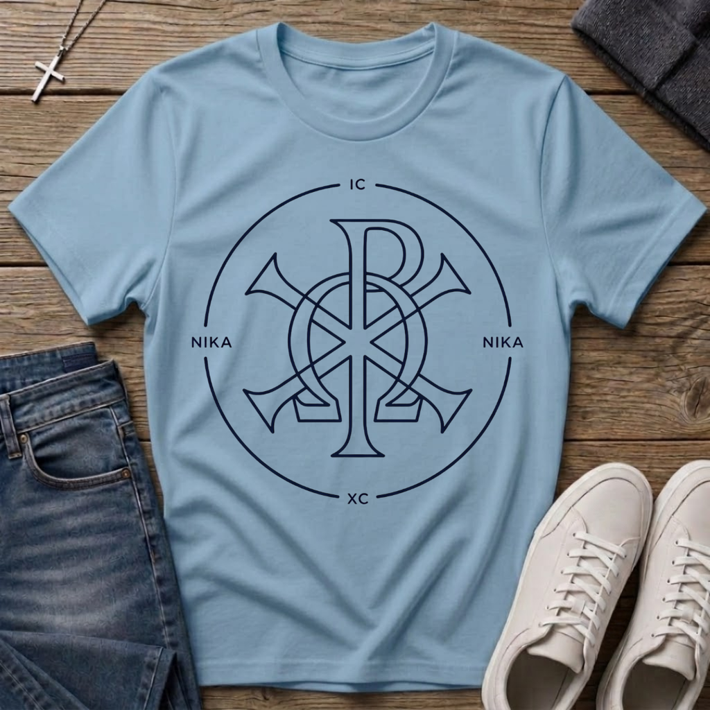 Chi Rho Christian Symbol T-Shirt