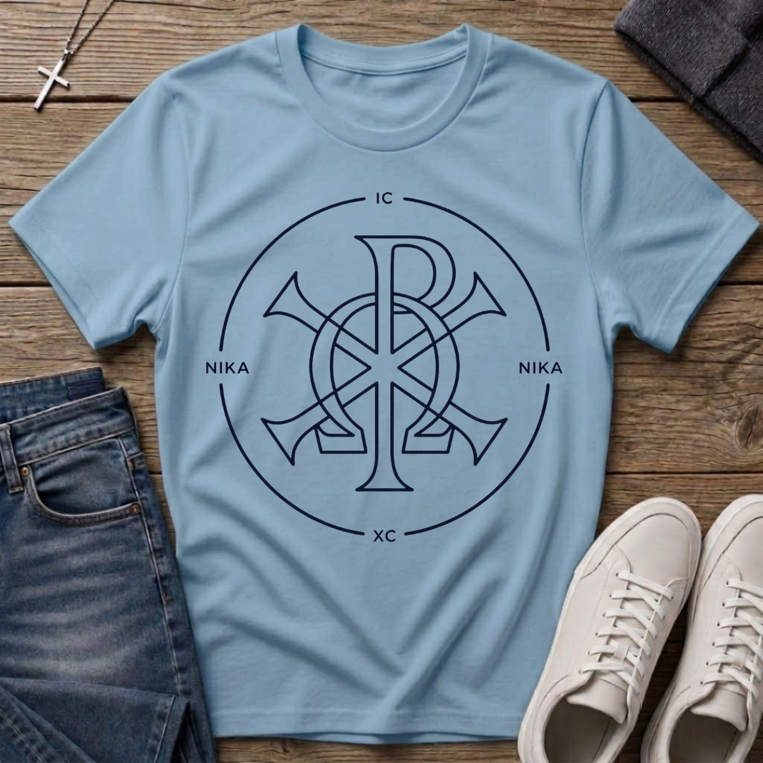 Chi Rho Christian Symbol T-Shirt