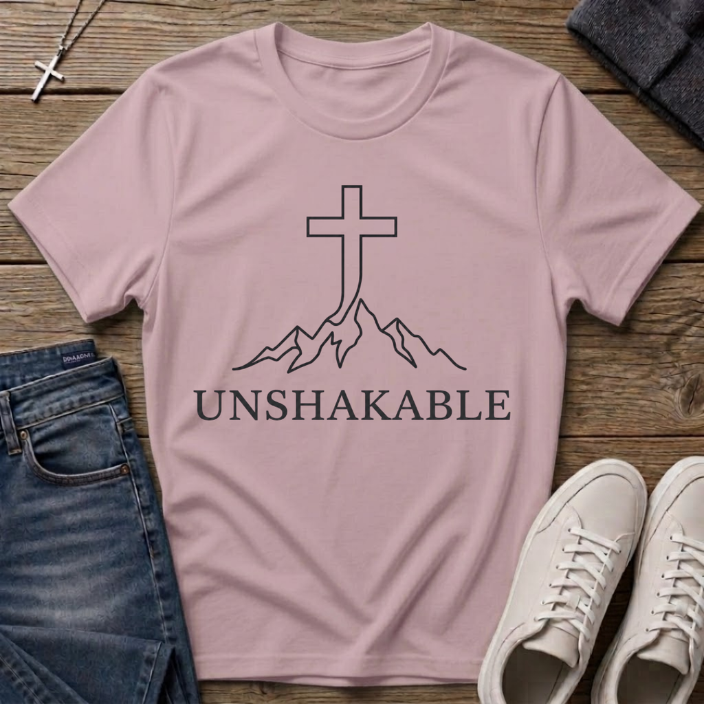 Unshakable Christian Cross T-Shirt