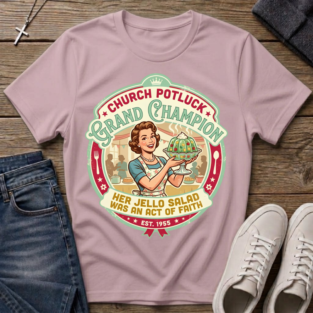 Church Potluck Grand Champion T-Shirt