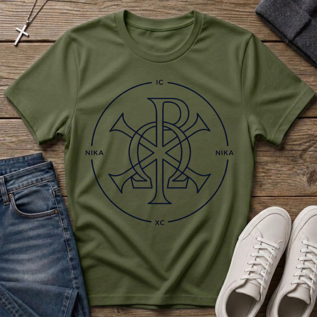 Chi Rho Christian Symbol T-Shirt