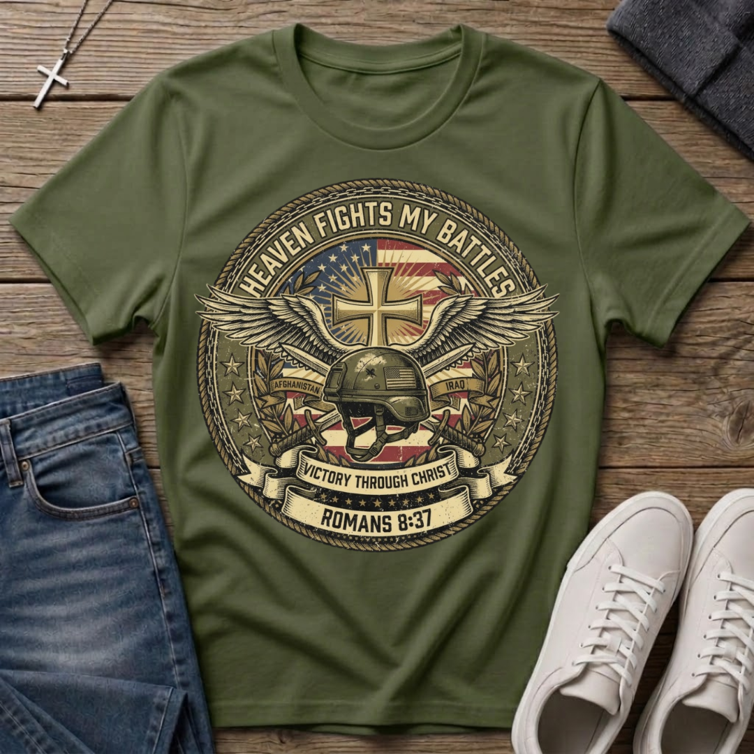 Heaven Fights My Battles T-Shirt