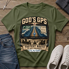 God's GPS Fastest Route to His Promises Christian T-Shirt