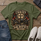 Strength Through Christ Firefighter T-Shirt