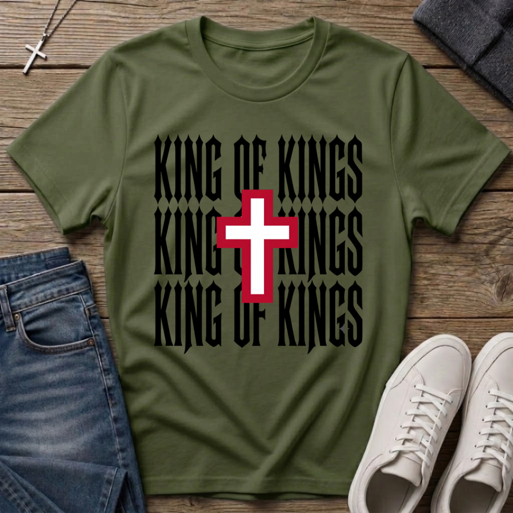 King of Kings Christian Cross T-Shirt
