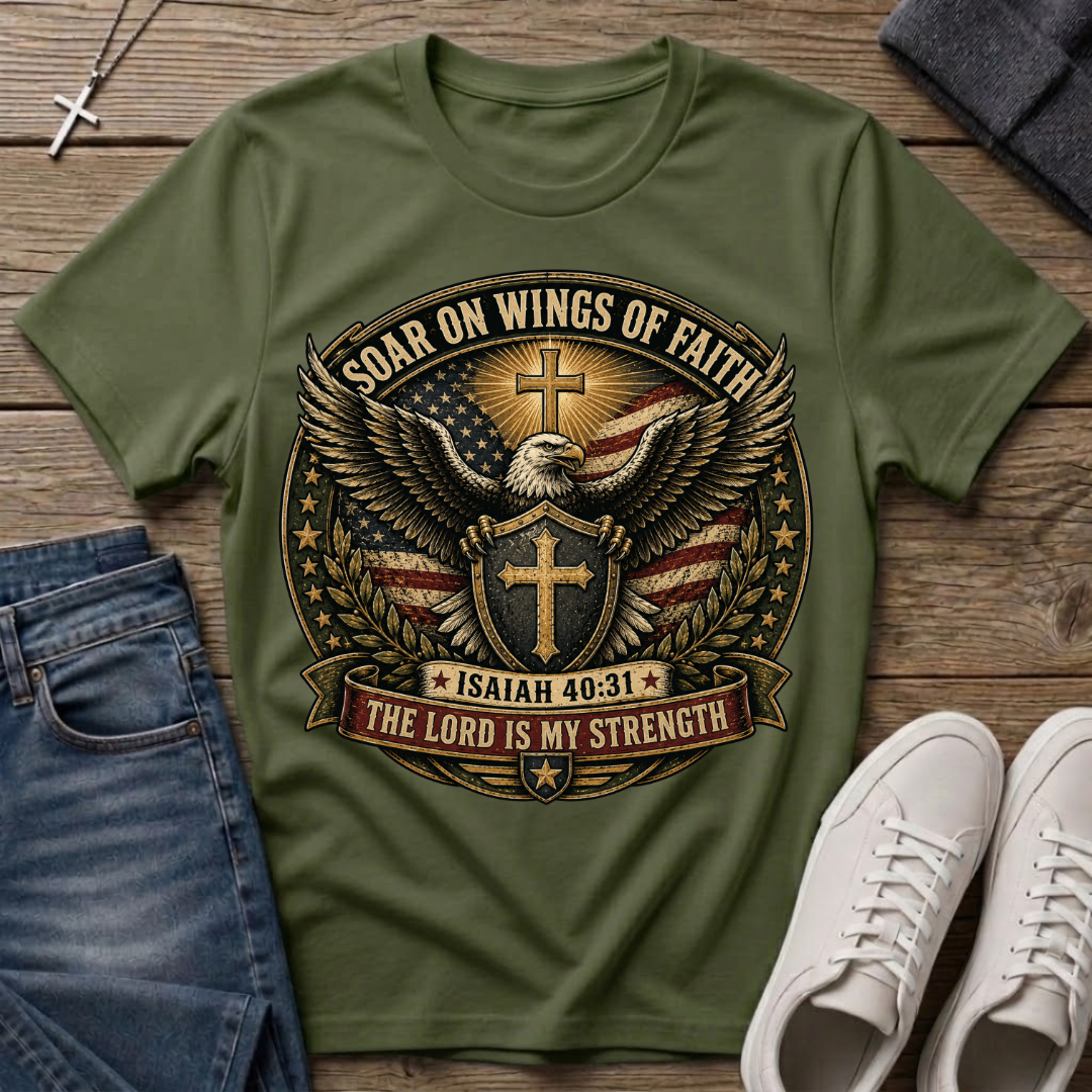 Soar on Wings of Faith T‑Shirt