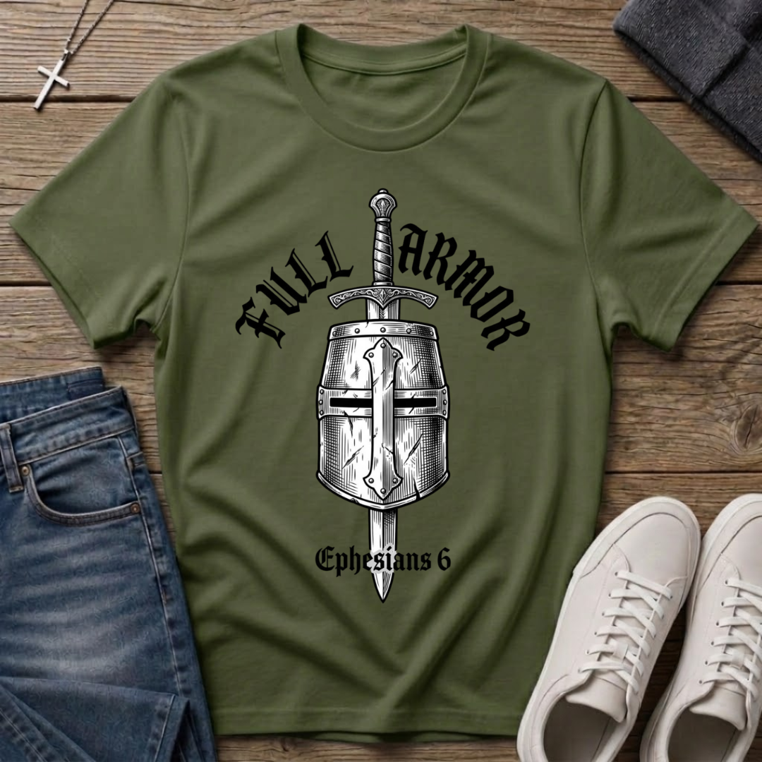 Full Armor Ephesians 6 Christian T-Shirt