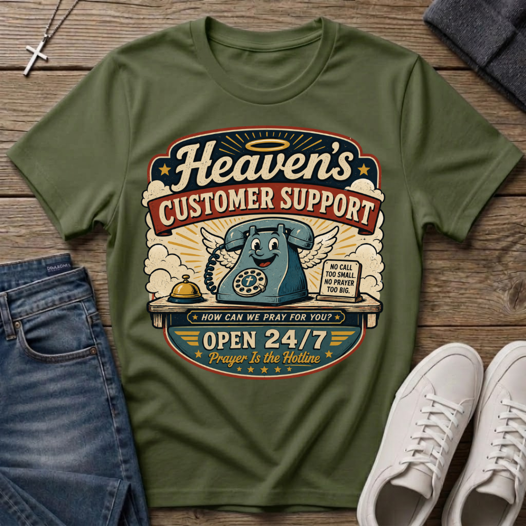 Heaven's Customer Support T-Shirt
