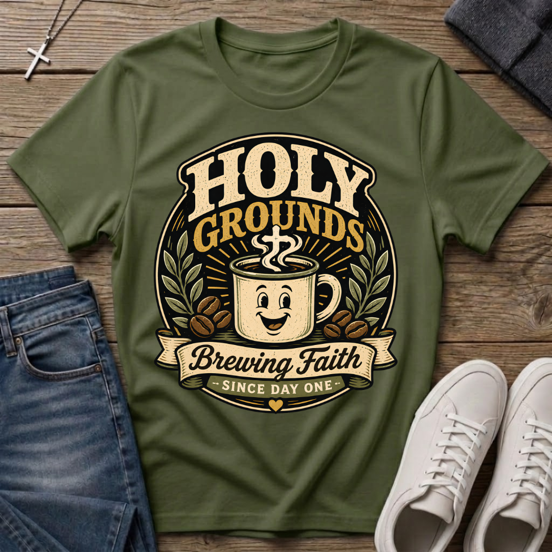 Holy Grounds Brewing Faith T-Shirt
