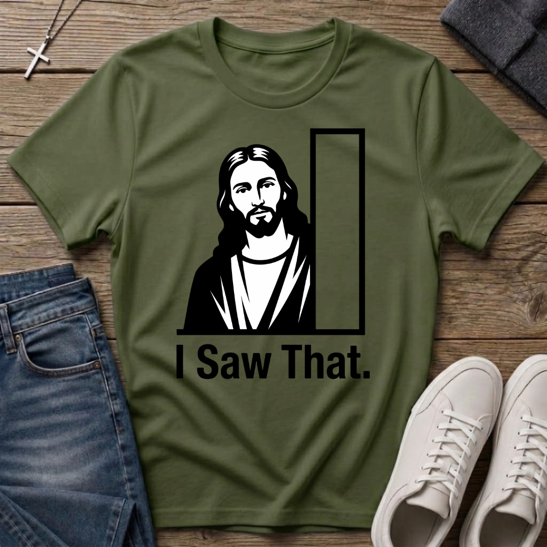 I Saw That Jesus Christian T-Shirt