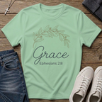 Grace Ephesians 2:8 Christian T-Shirt