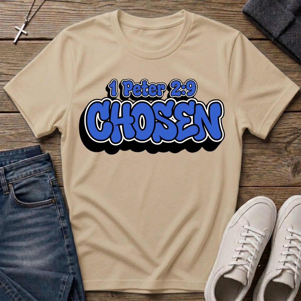 Chosen 1 Peter 2:9 Christian T-Shirt