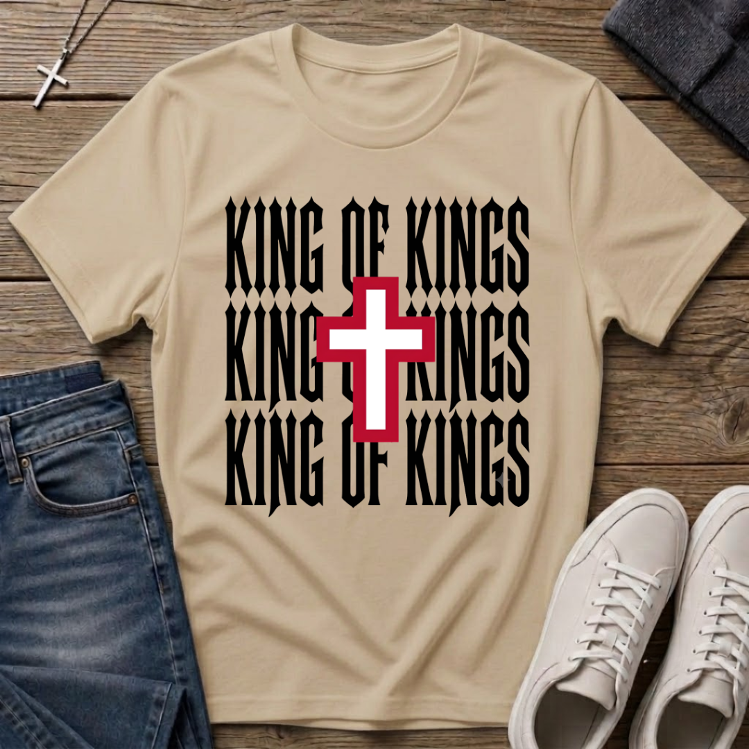King of Kings Christian Cross T-Shirt