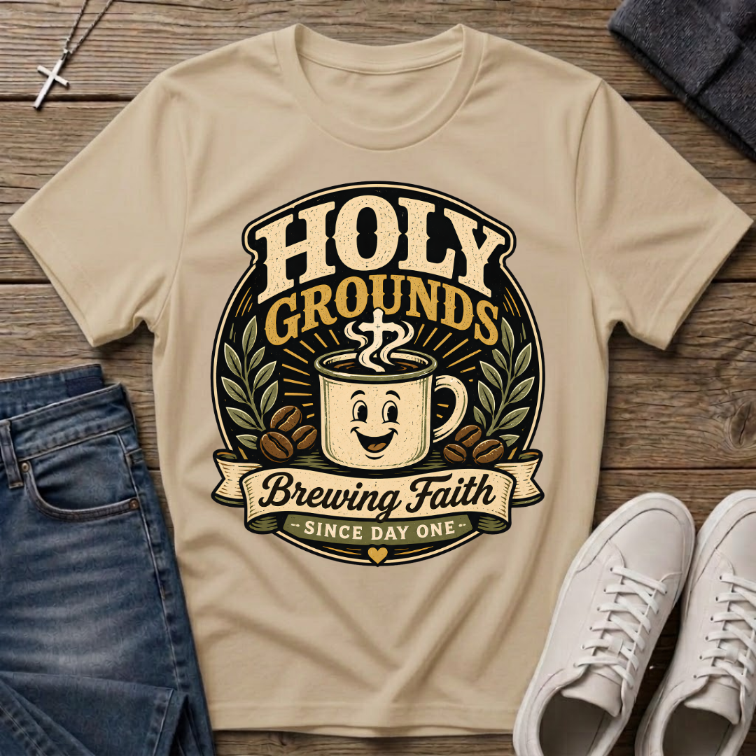 Holy Grounds Brewing Faith T-Shirt