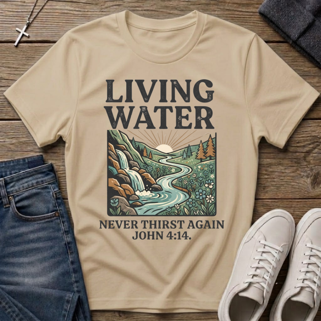 Living Water John 4:14 T-Shirt