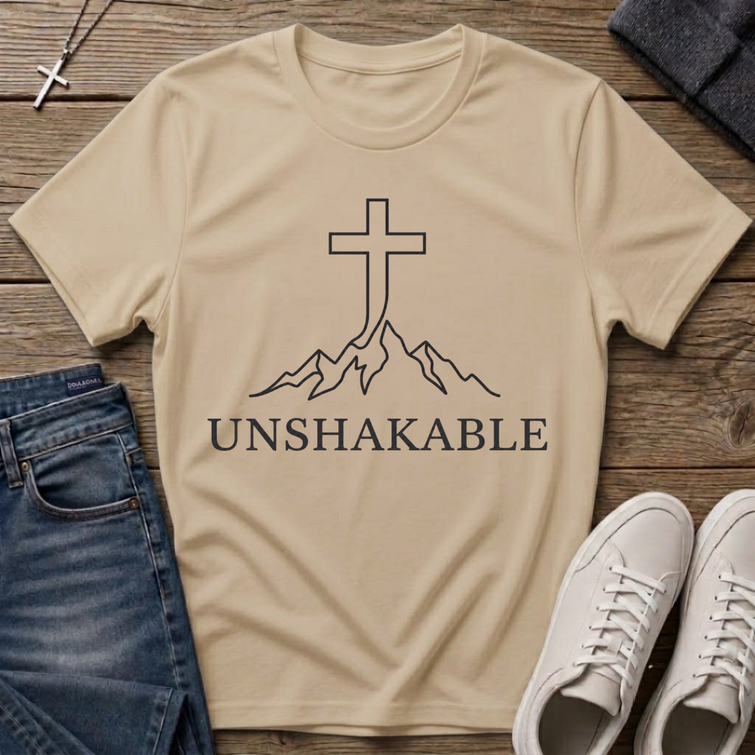 Unshakable Christian Cross T-Shirt