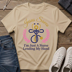 Jesus Saves I'm Just a Nurse Christian T-Shirt