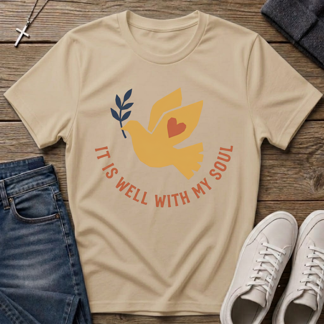 It Is Well with My Soul Christian T-Shirt