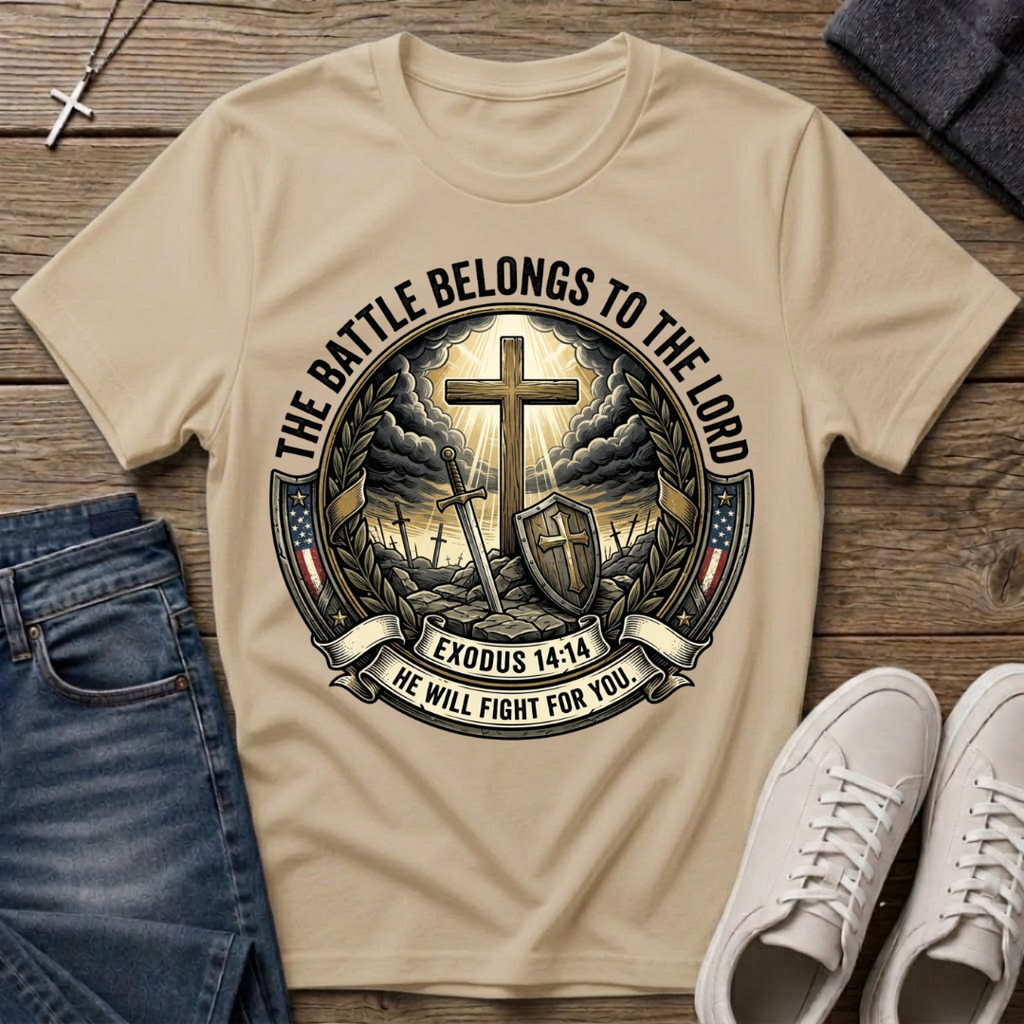 The Battle Belongs To The Lord T-Shirt
