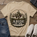 Abide in Me John 15:5 Christian T-Shirt