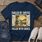 Fueled By Coffee Filled With Grace T-Shirt