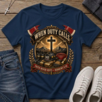 Faith Is My Foundation Firefighter T-Shirt