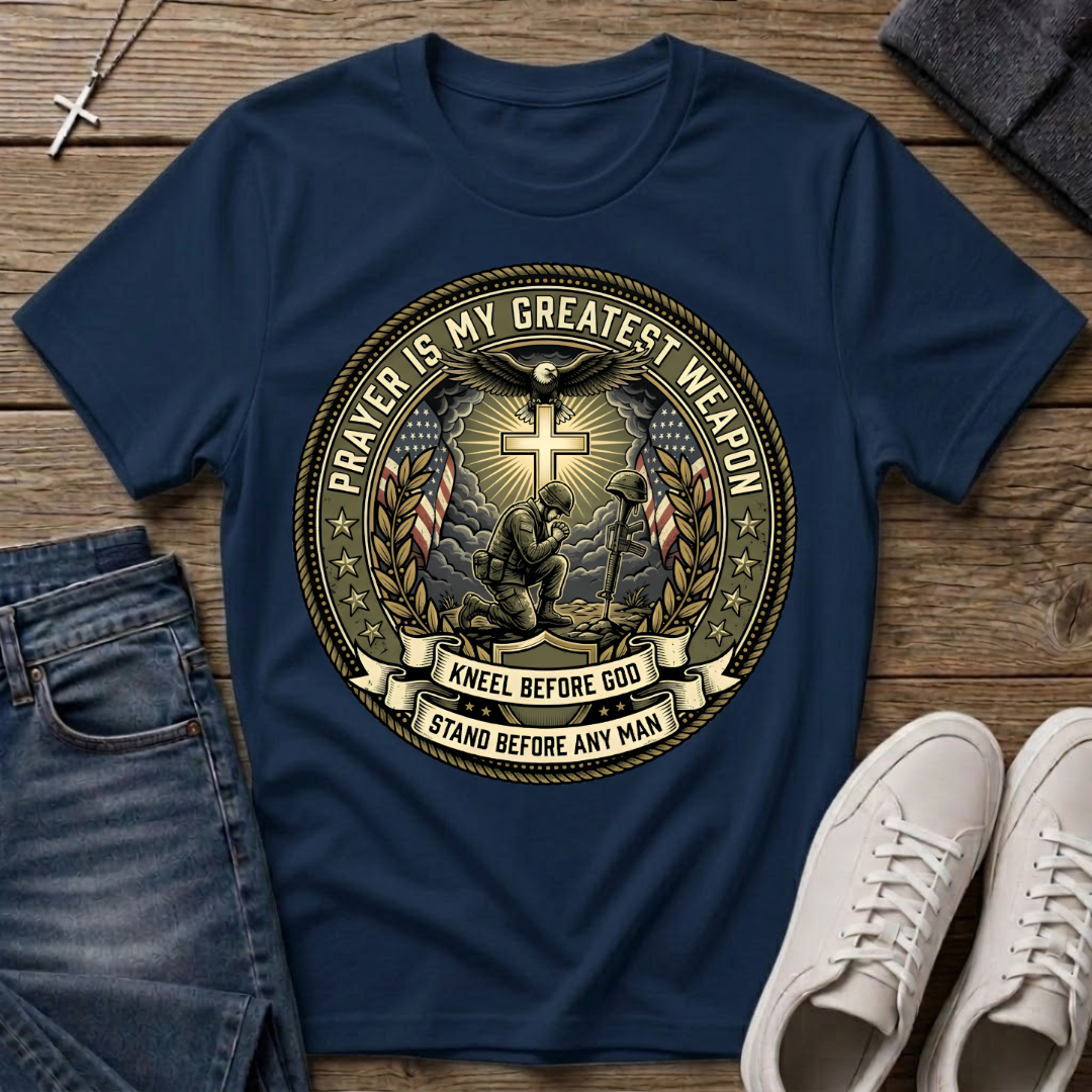 Prayer Is My Greatest Weapon T‑Shirt