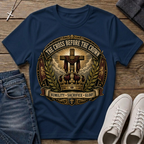 The Cross Before the Crown T-Shirt — Christian Faith Graphic Tee