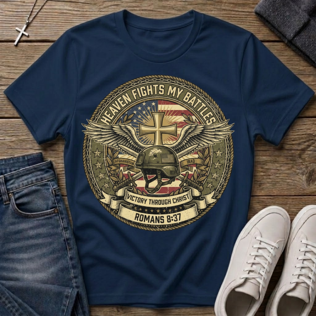 Heaven Fights My Battles T-Shirt