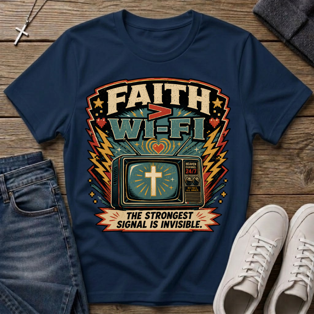 Faith > Wi‑Fi T-Shirt