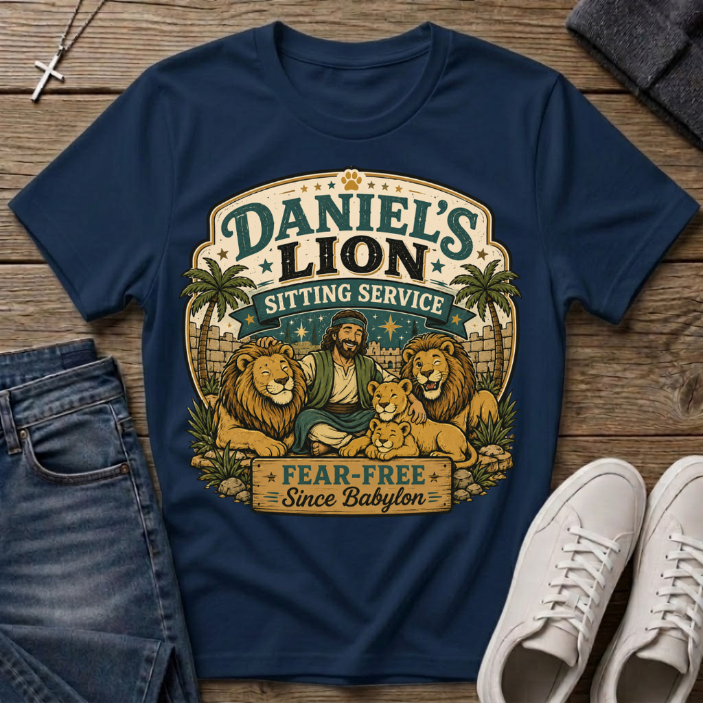 Daniel’s Lion Sitting Service T-Shirt