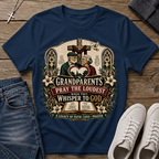 Grandparents Pray the Loudest Christian T-Shirt