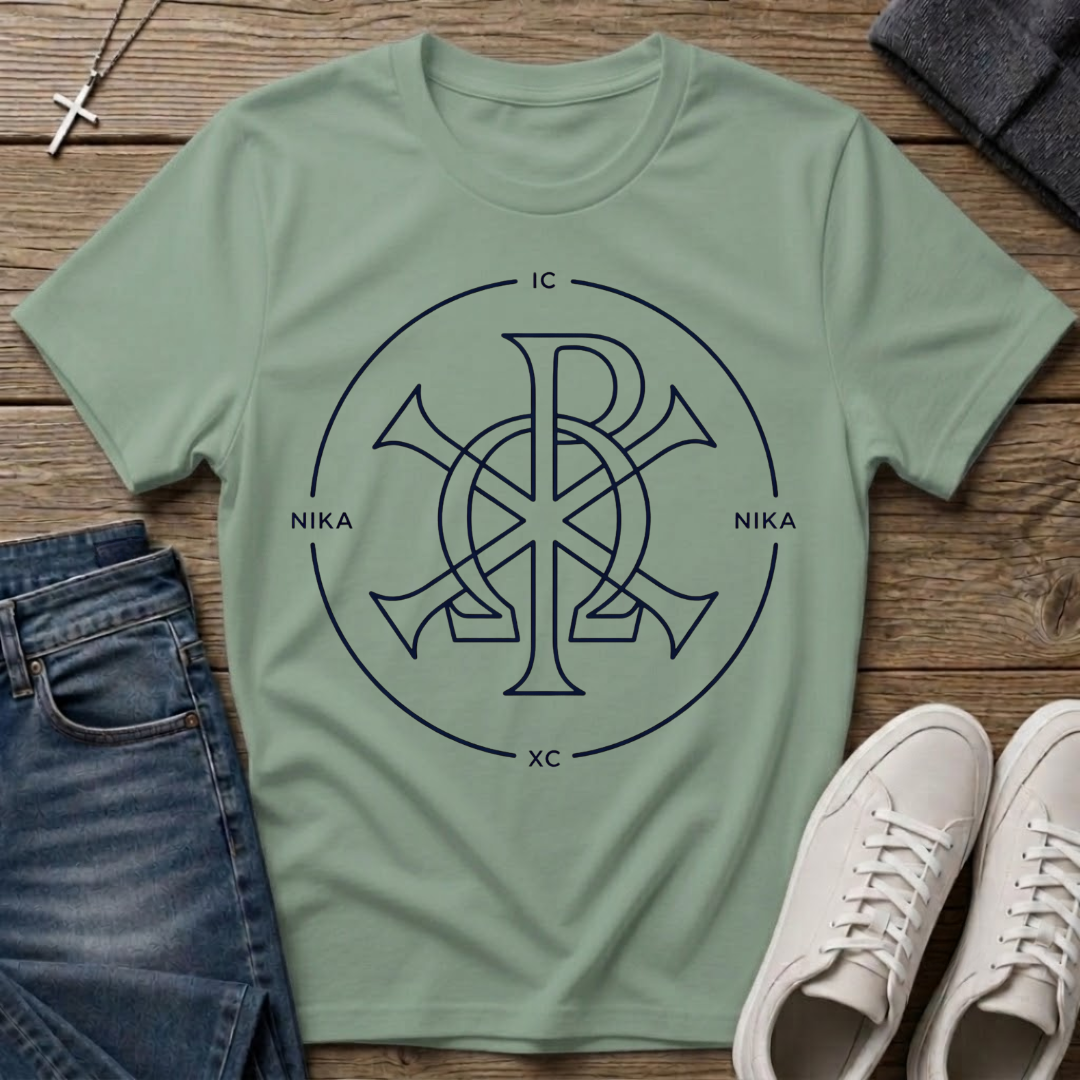 Chi Rho Christian Symbol T-Shirt