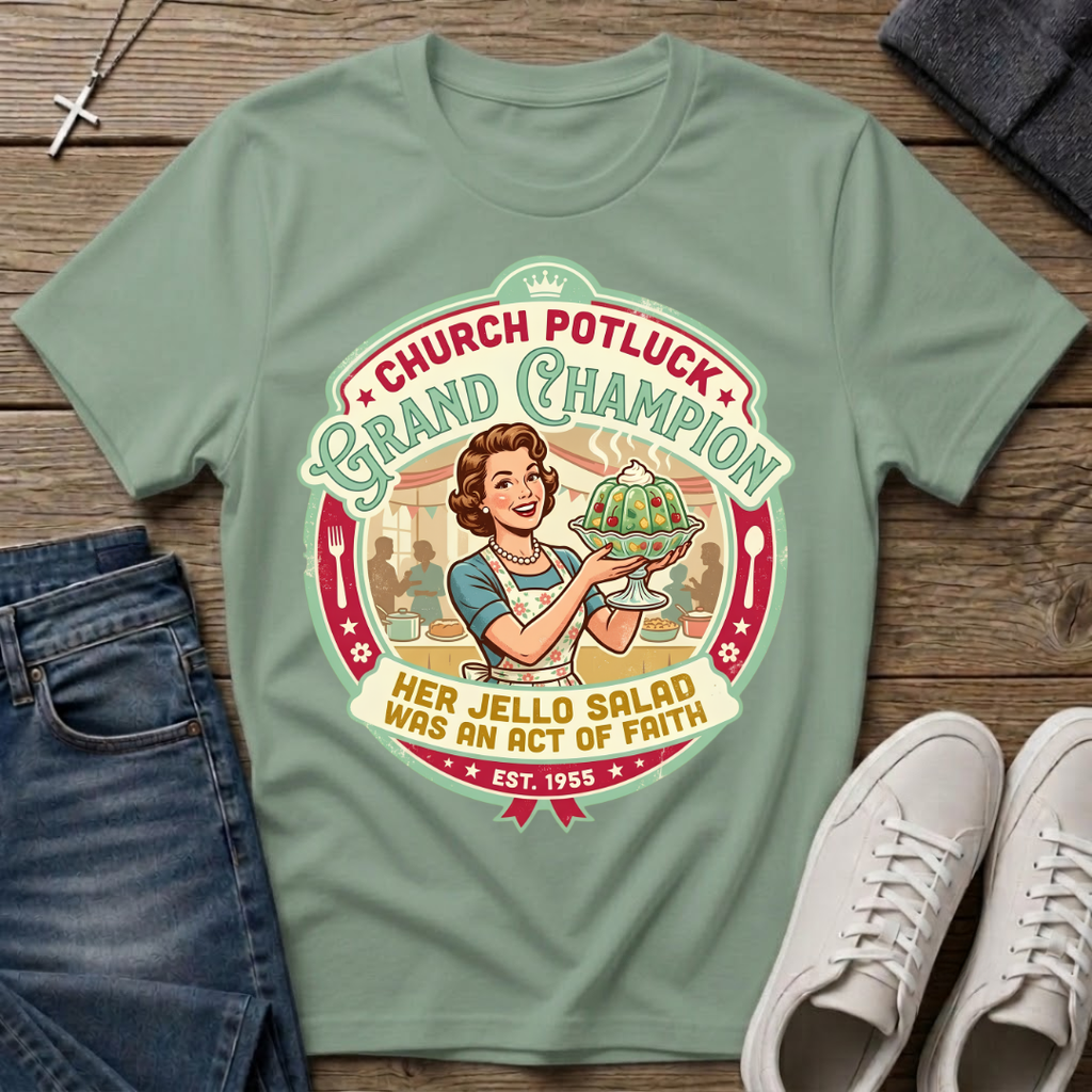 Church Potluck Grand Champion T-Shirt