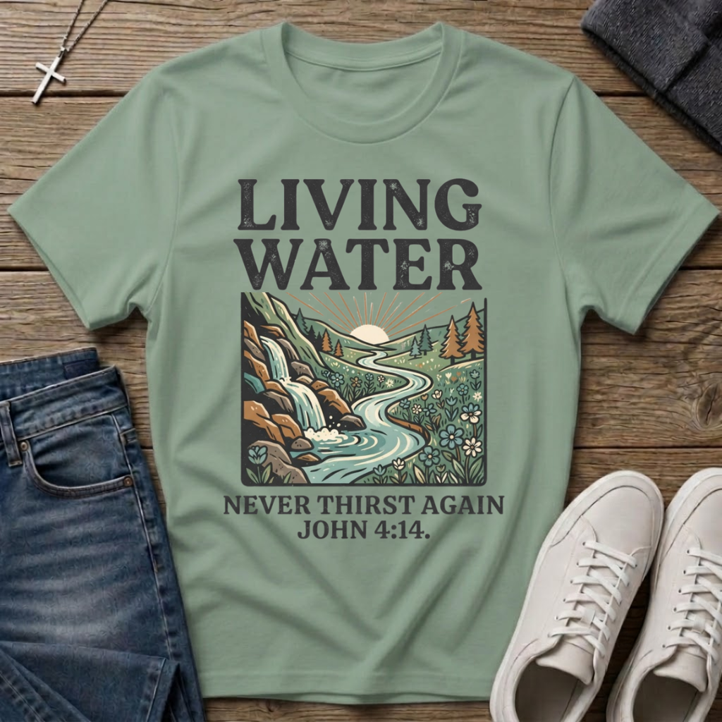 Living Water John 4:14 T-Shirt