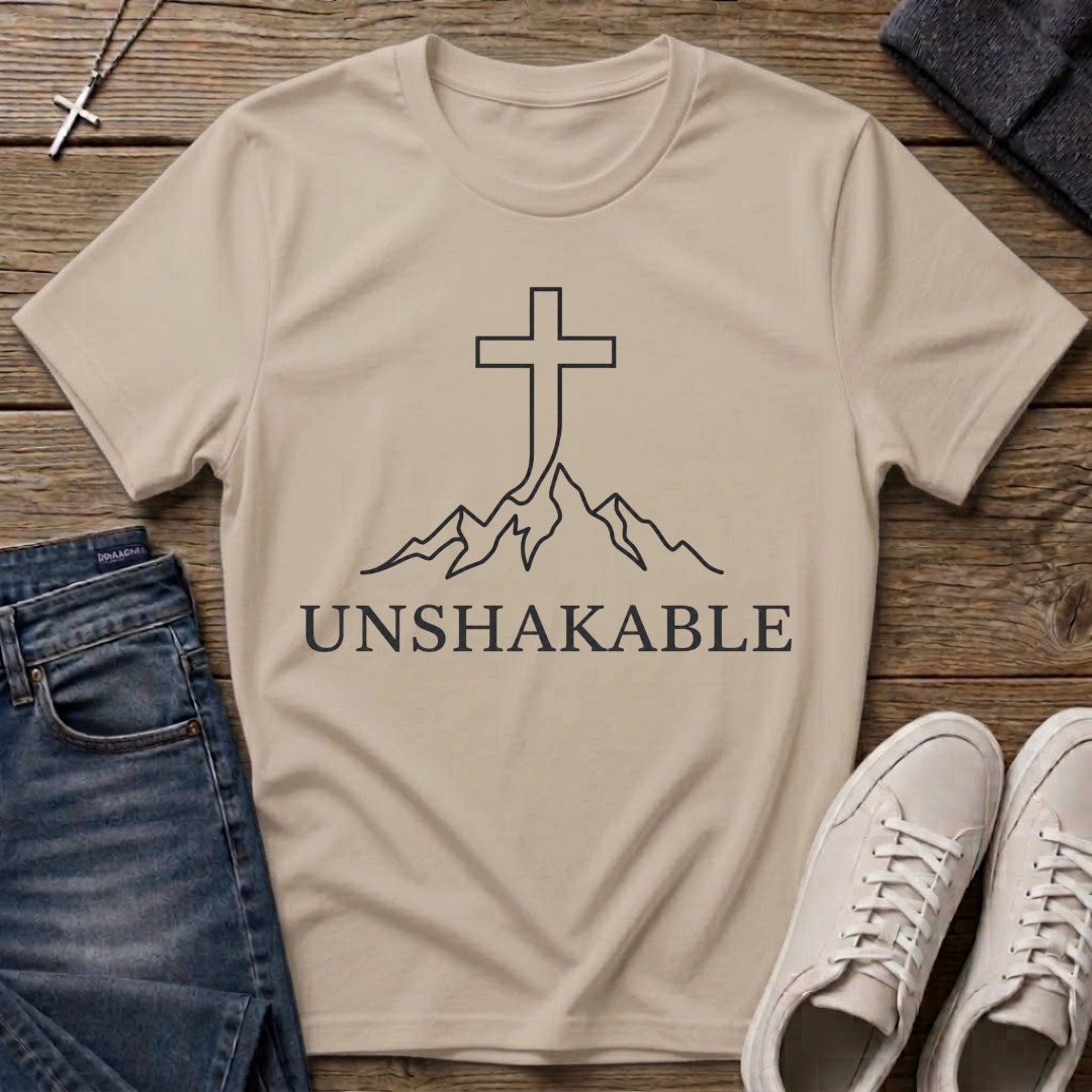 Unshakable Christian Cross T-Shirt