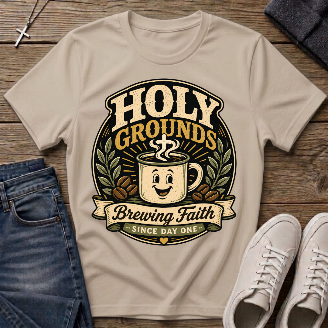 Holy Grounds Brewing Faith T-Shirt