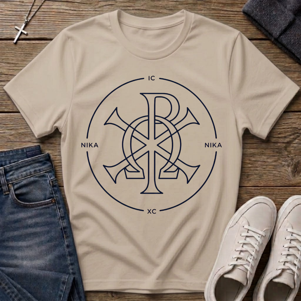 Chi Rho Christian Symbol T-Shirt