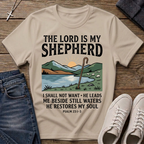 The Lord Is My Shepherd Psalm 23:1-3 T-Shirt