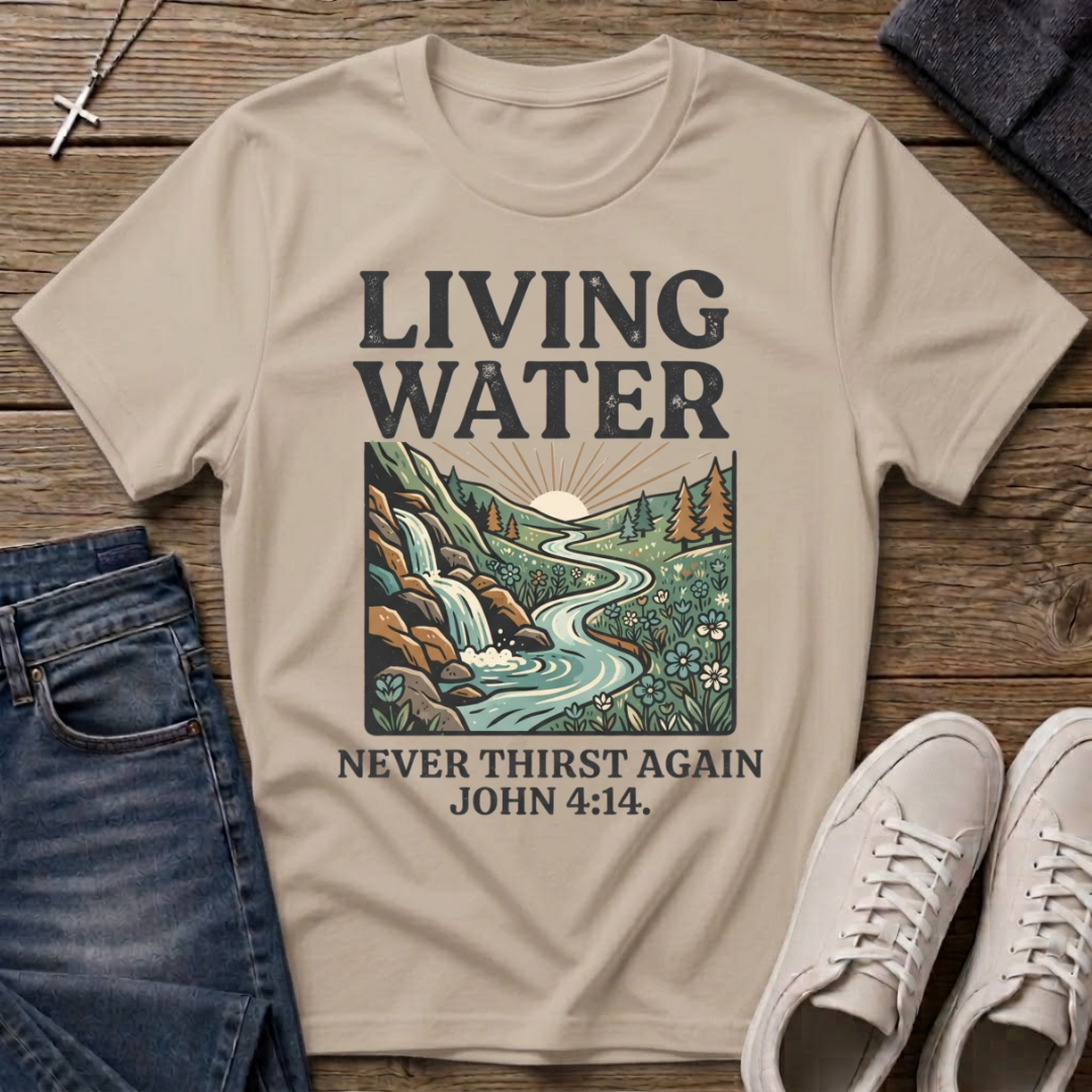 Living Water John 4:14 T-Shirt