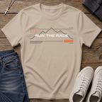 Run the Race Hebrews 12:1 Christian T-Shirt