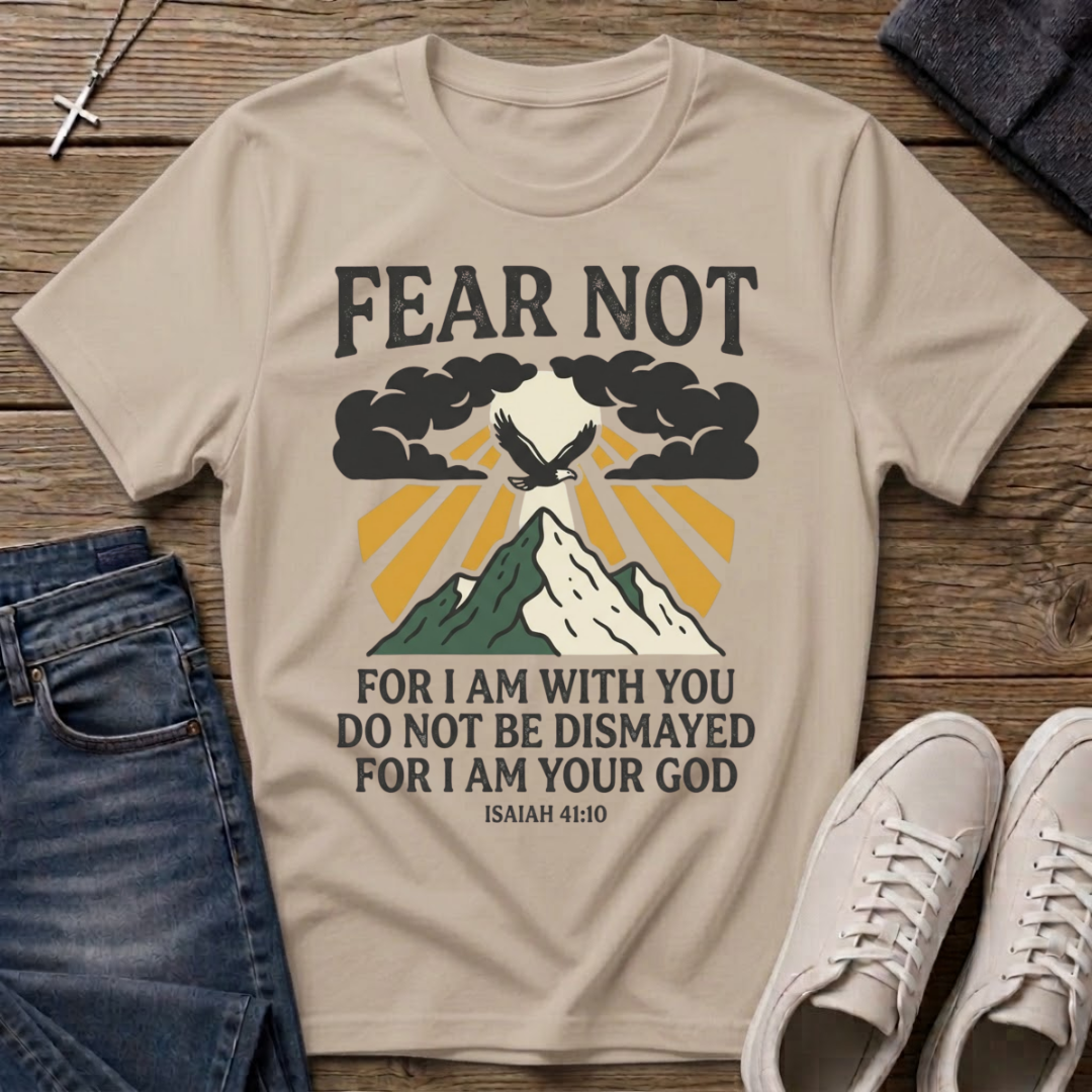 Fear Not Iasiah 41:10 T-Shirt